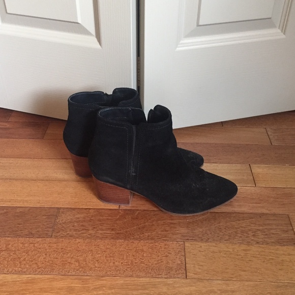 SUEDE LEATHER ALDO ANKLE BOOTS - Picture 1 of 3